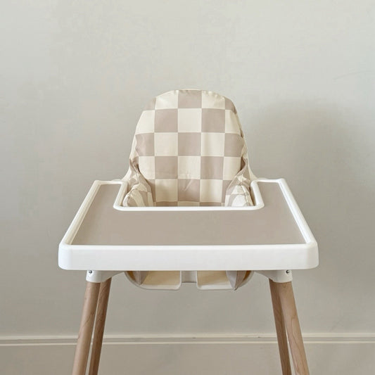 Sandy Taupe and Cream Checks