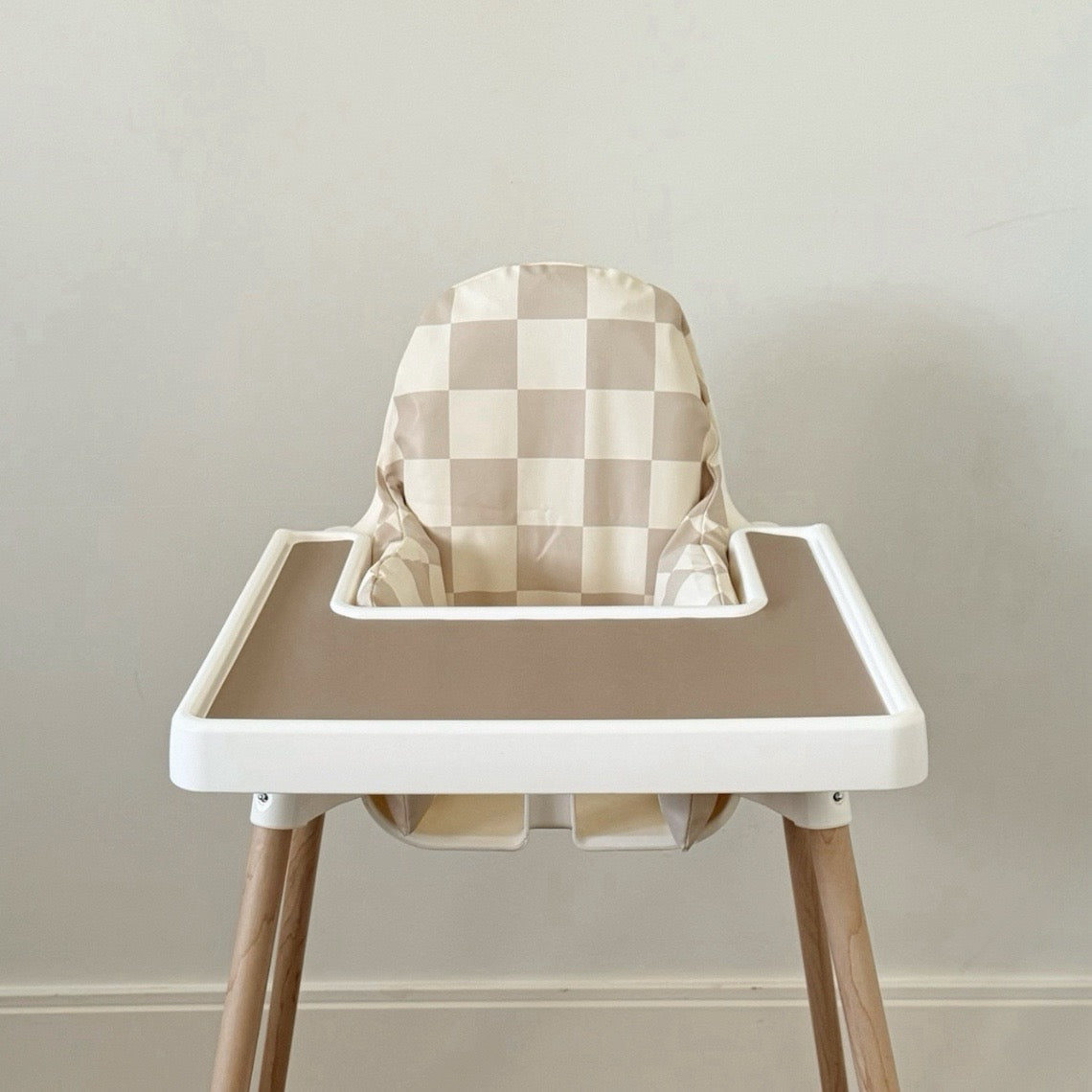 Sandy Taupe and Cream Checks