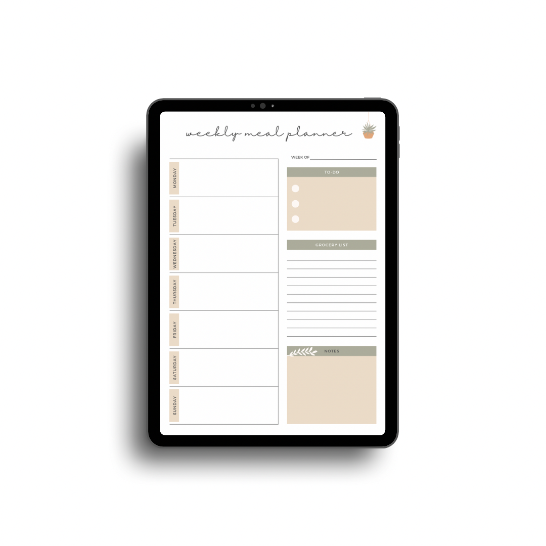 Meal Planning Package