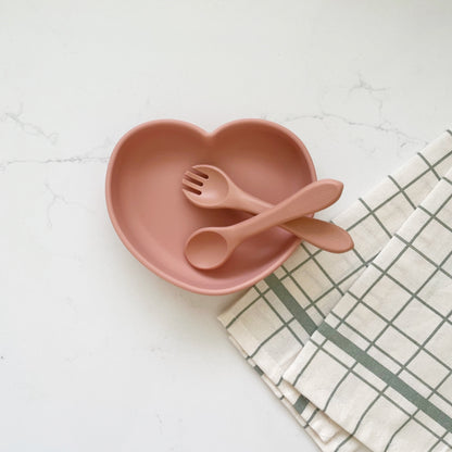 Little Hearts Feeding Set, 3 piece