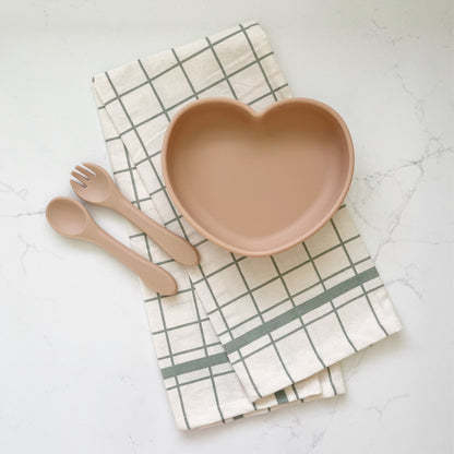 Little Hearts Feeding Set, 3 piece