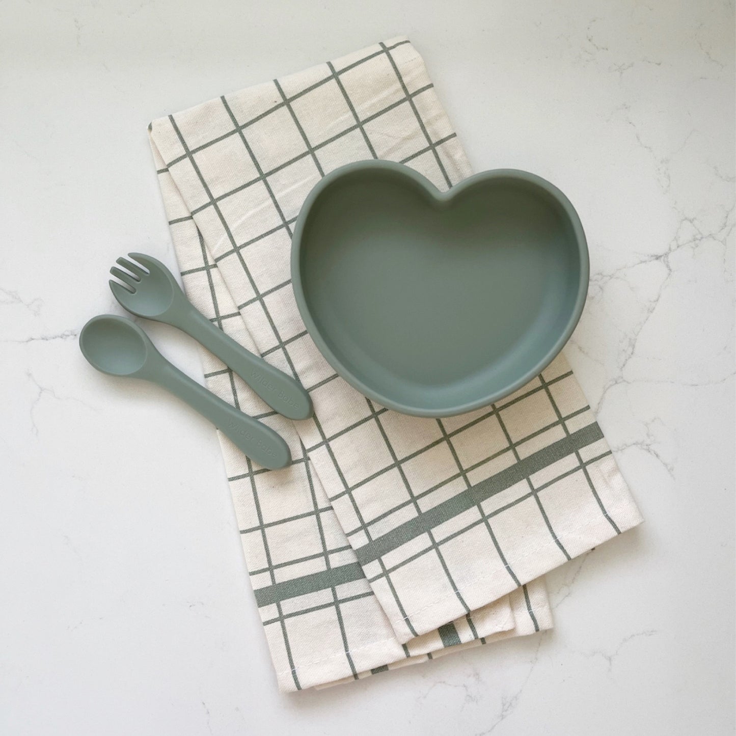 Little Hearts Feeding Set, 3 piece